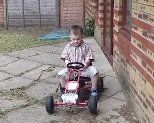 At Westwood, age 5