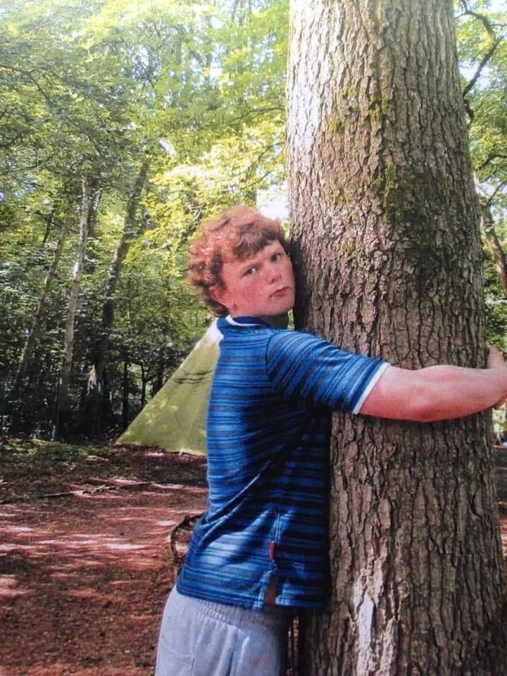 Chilling in the forest